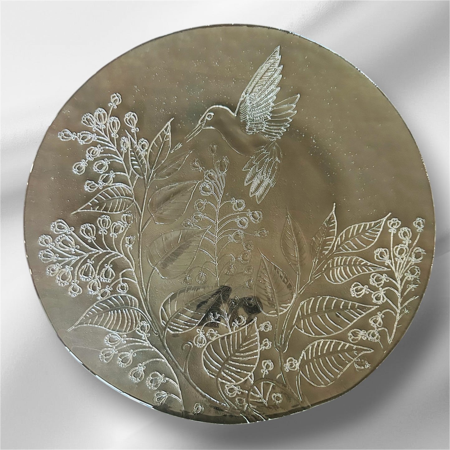 Pilgrim Glass 13" party platter