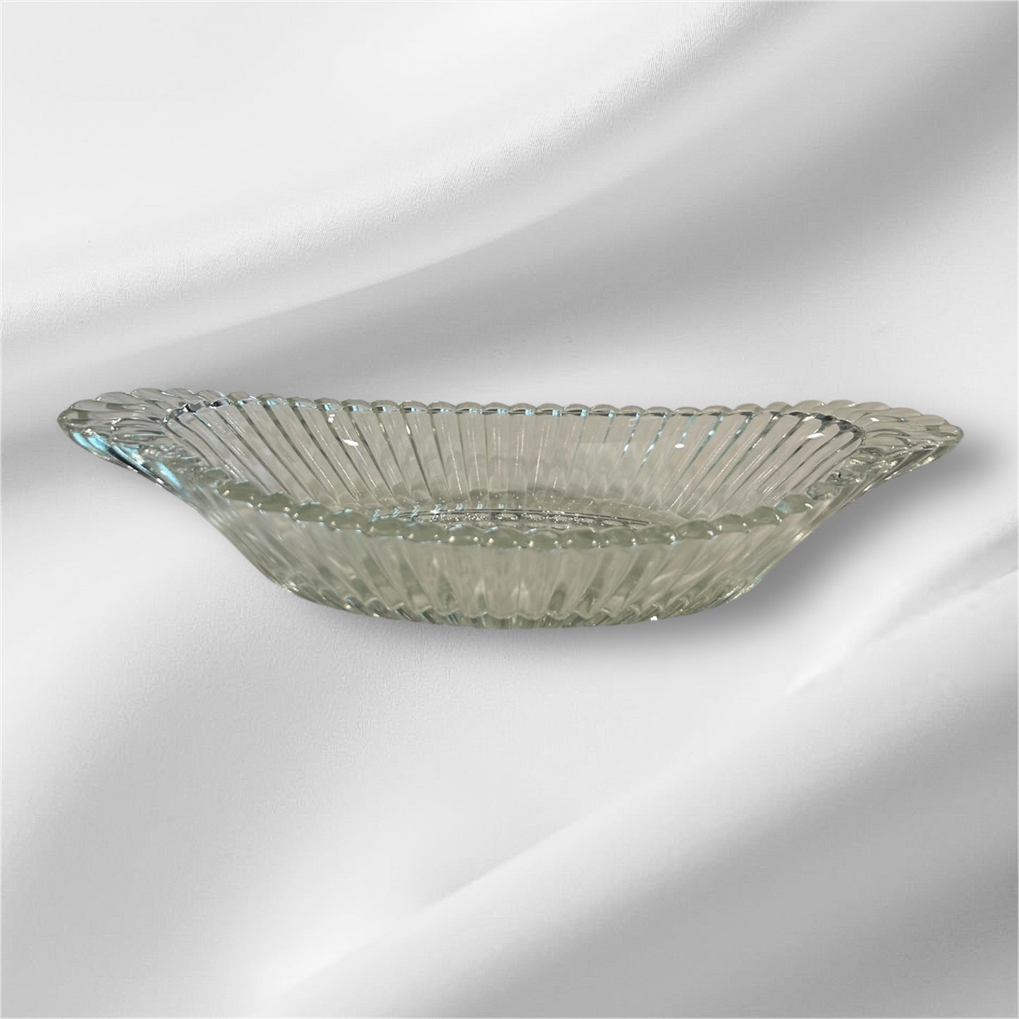 Vintage Glass Dessert Bowl Set of 2