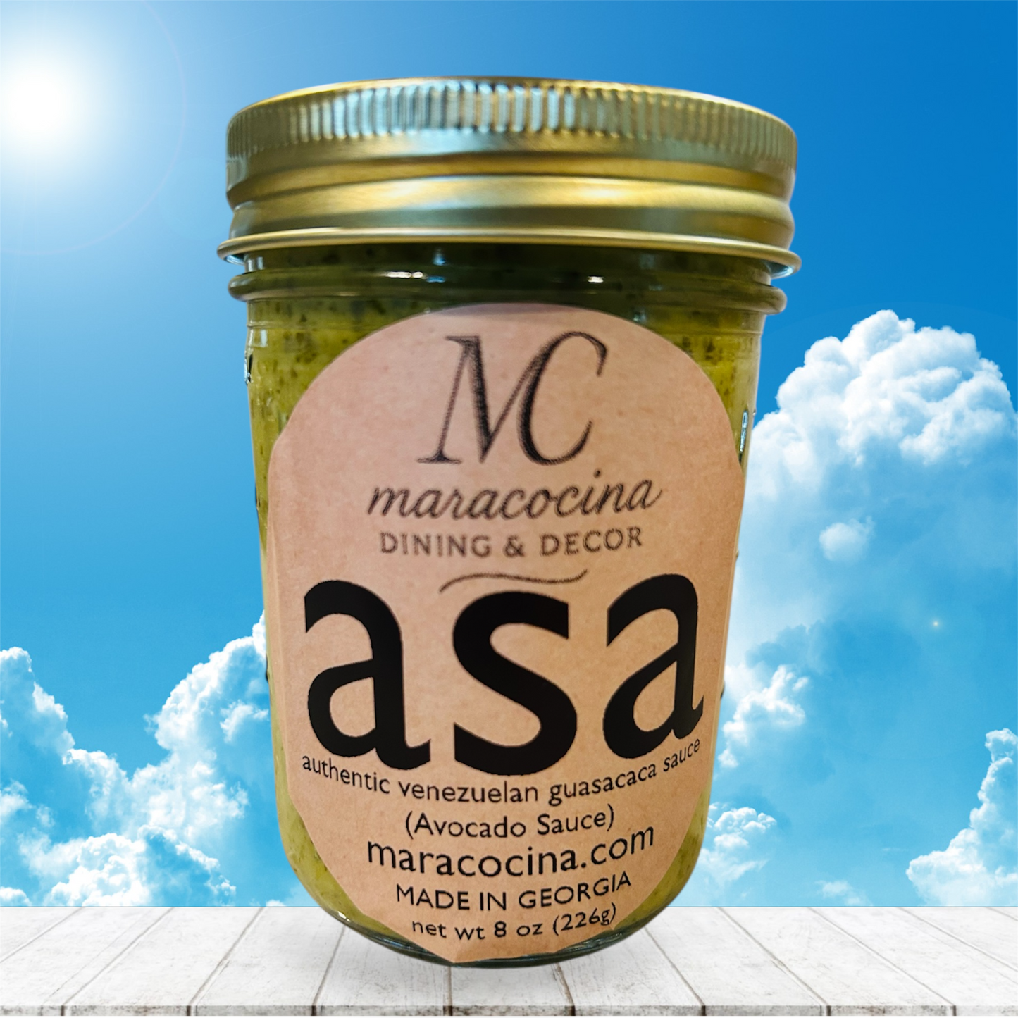 ASA Avocado Sauce (Authentic Guasacaca Sause) Pack of 2