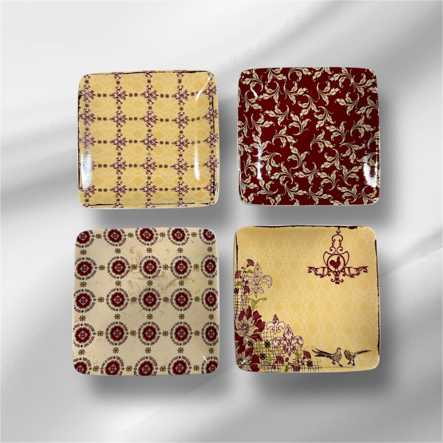 European Style Butter Plates Set of 4