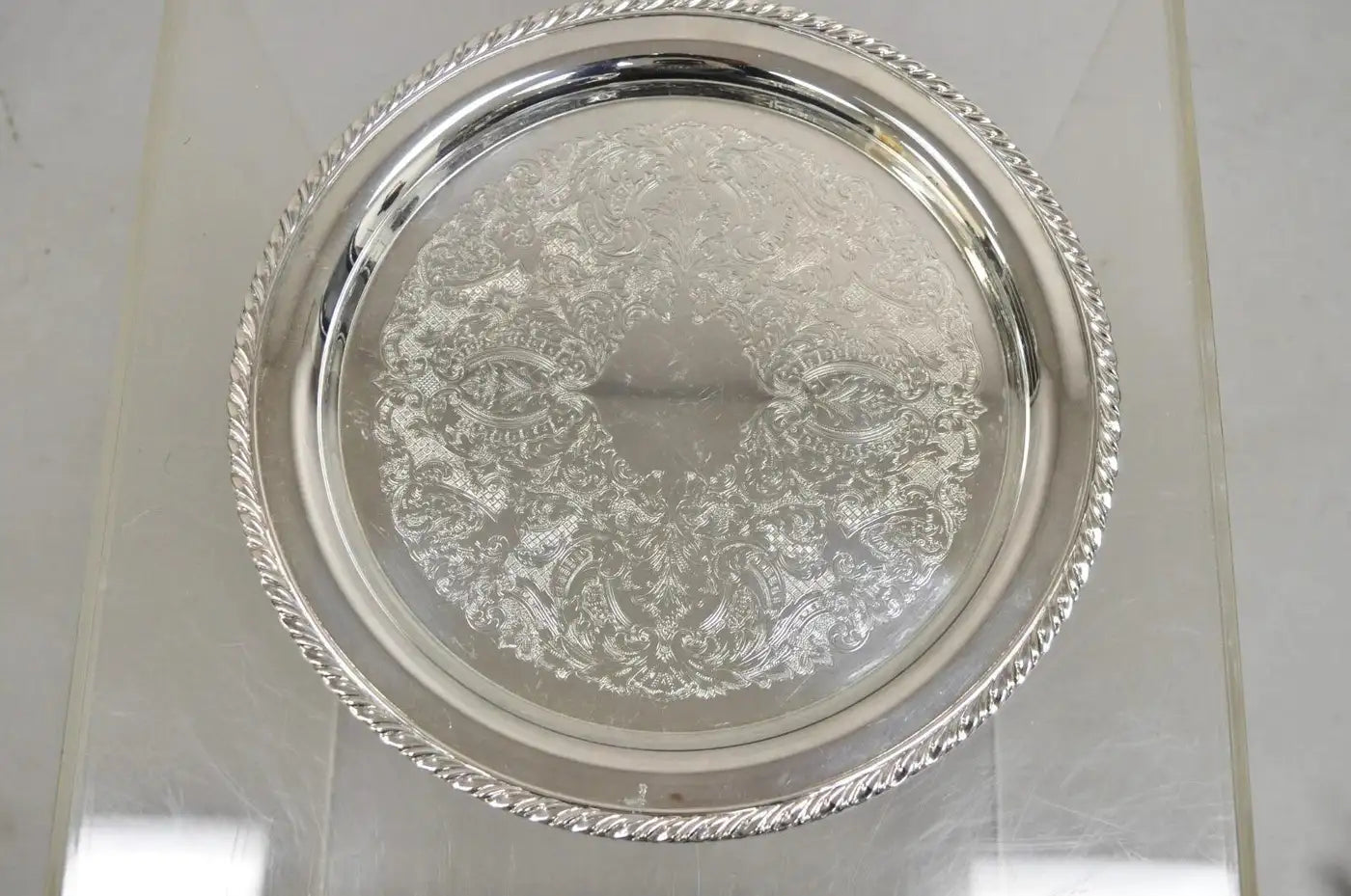 Vintage Silver Plated Victorian Style Tea Set
