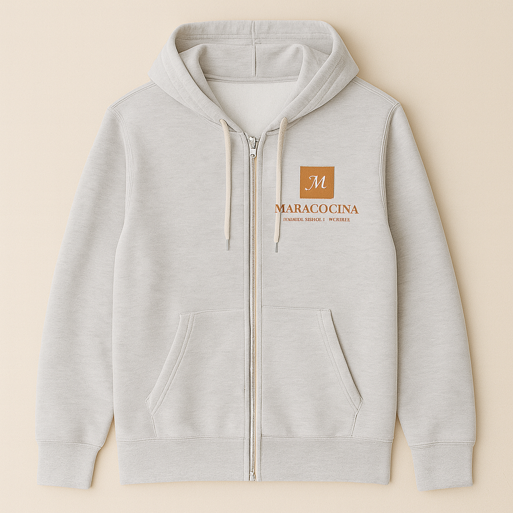 Customize Design Hoodie with Zipper