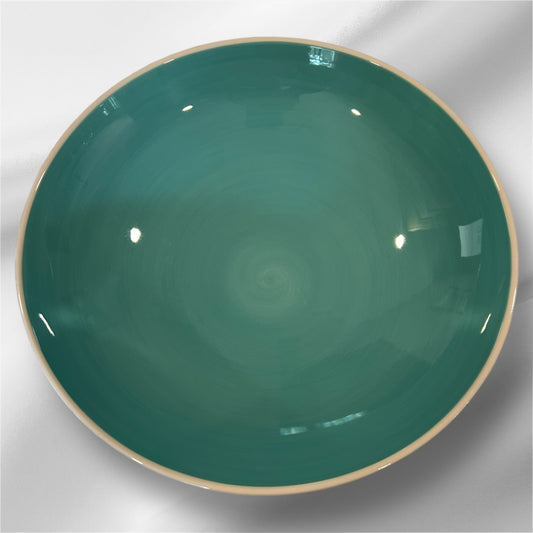 Chinese Porcelain Large Platter by Qing Design
