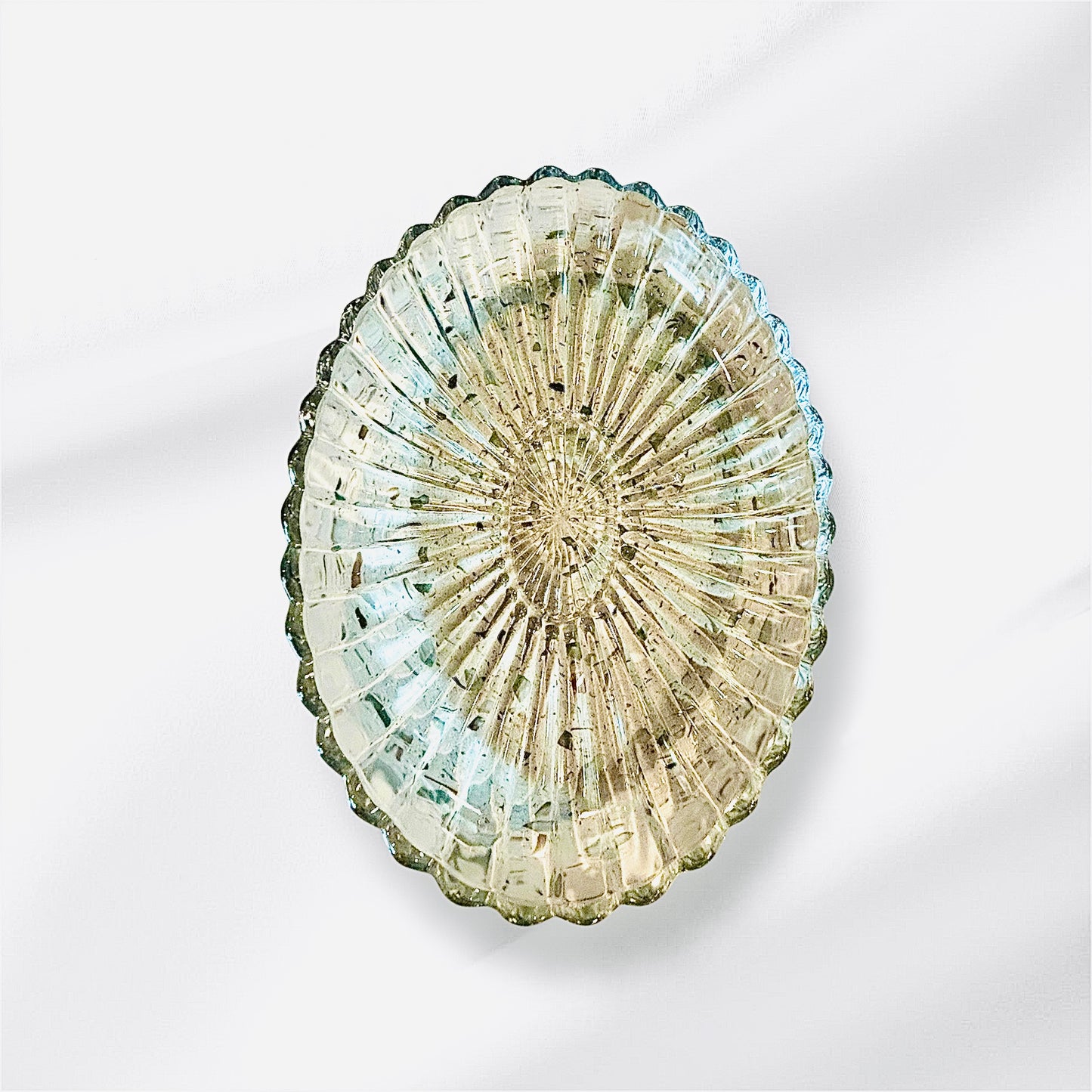 Glass Oval Tray