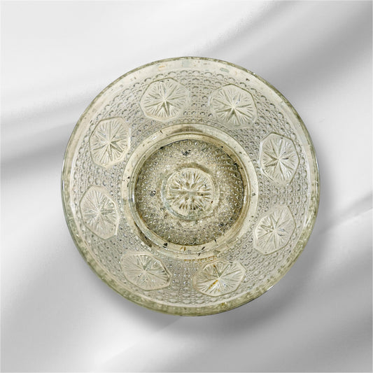 Star Design Glass Bowl