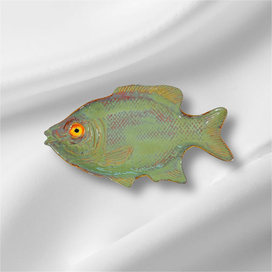 Hand-Crafted Fish Plate by Moritz Design