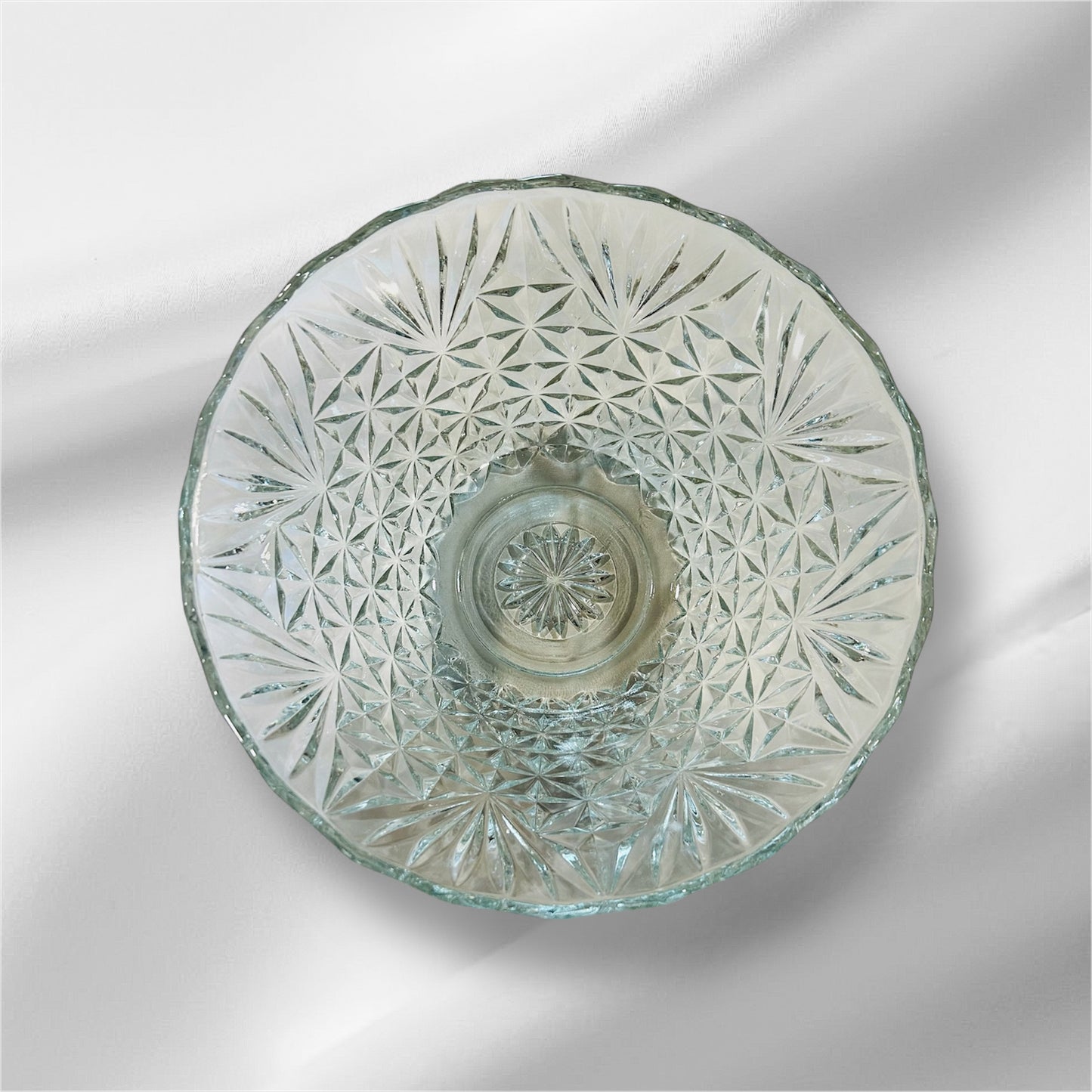Large Stars Glass Design Bowl