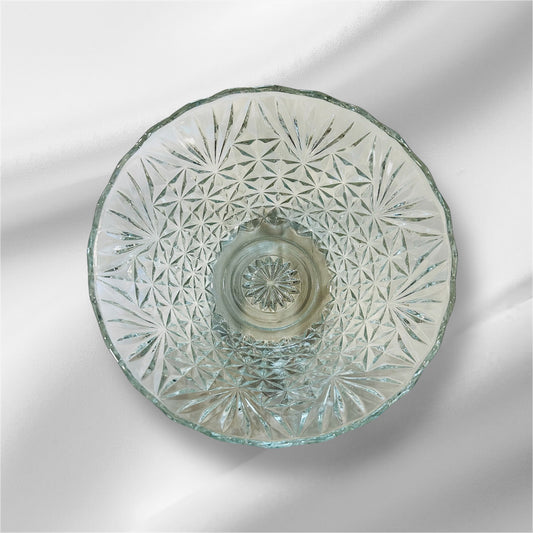 Large Stars Glass Design Bowl