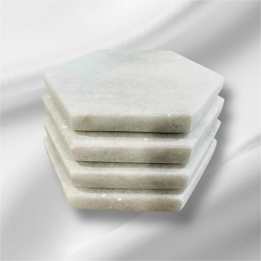 Marble Coaster set of 4