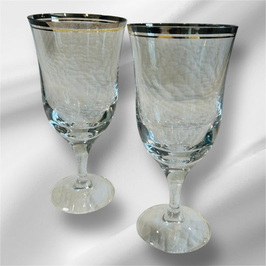 Mikasa Crystal Glasses 11 pieces
