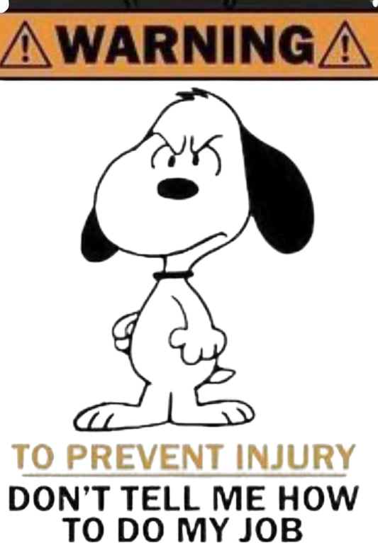 Angry Snoopy