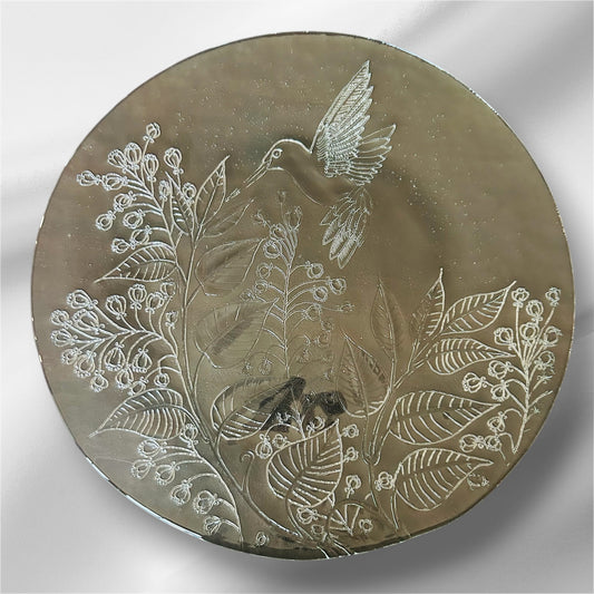 Pilgrim Glass 13" party platter