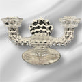 Fostoria American Glass Candle holder Set of 2