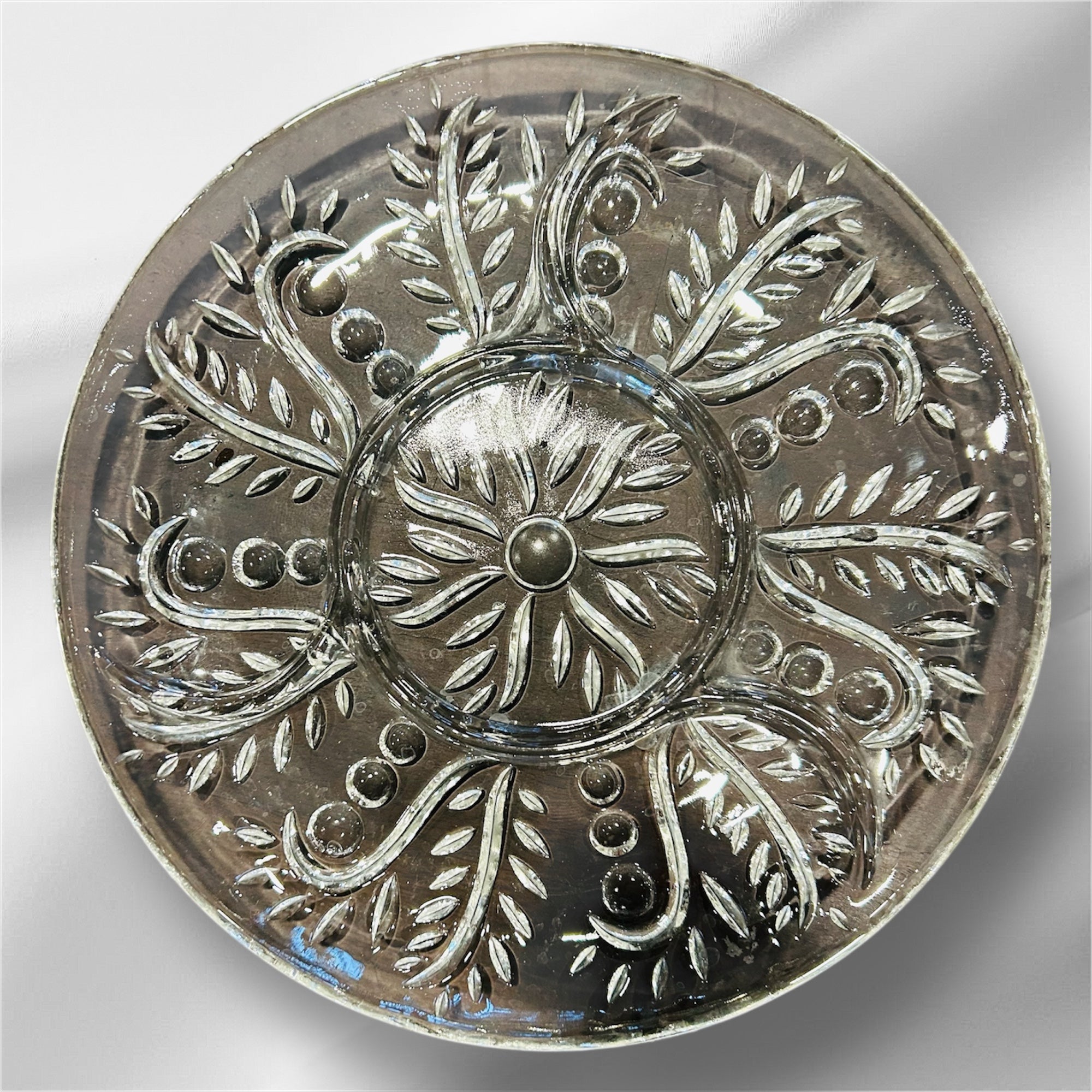 "Dot/Leaf" Platter.