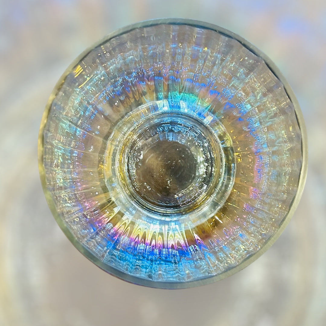 Vintage Fluted Kosta Boda Crystal Bowl