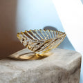 Serpentine Mikasa Crystal Bowl