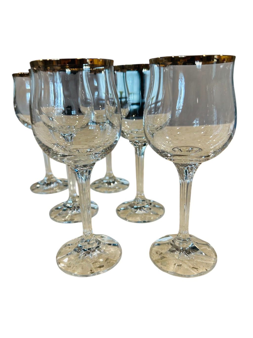 Bohemia Crystal Geneve wine glasses Set of 6