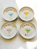 Cheers! Deep Plates Set of 4