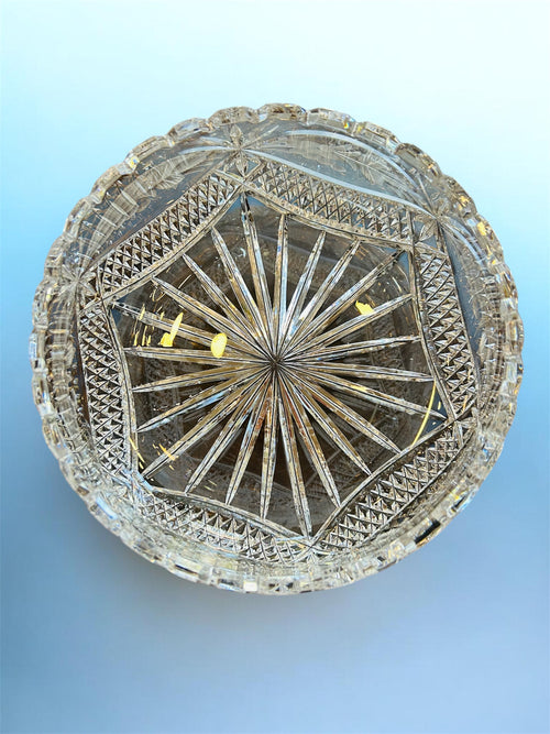 Bohemian American Crystal Bowl