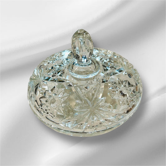 Tear Glass Bowl with Lid