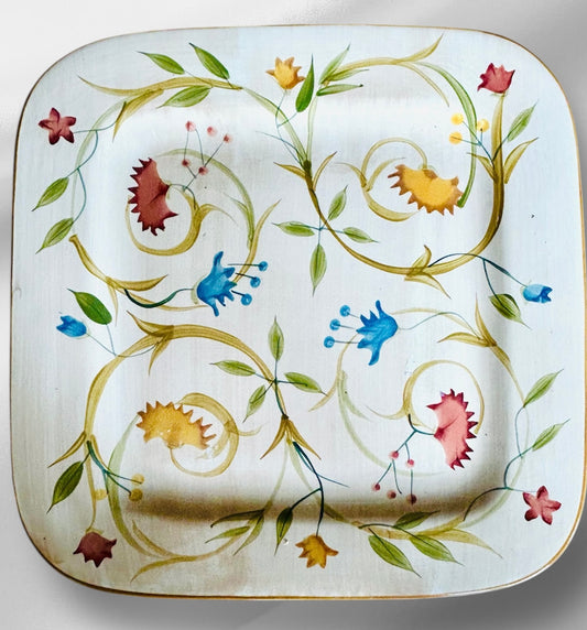 Stoneware Hand-Painted 12 Pieces