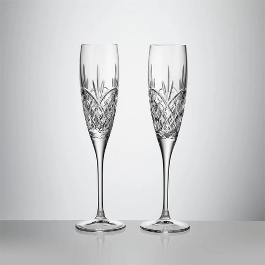 Lismore Collection Waterford Crystal Flute (Set of 2)