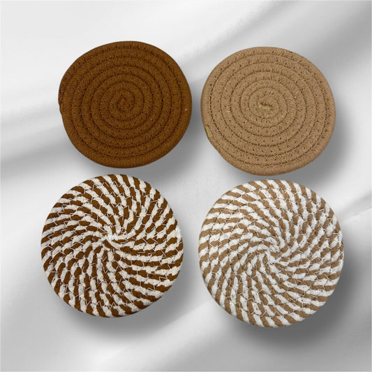 Venezuelan Handmade Coasters Set of 4
