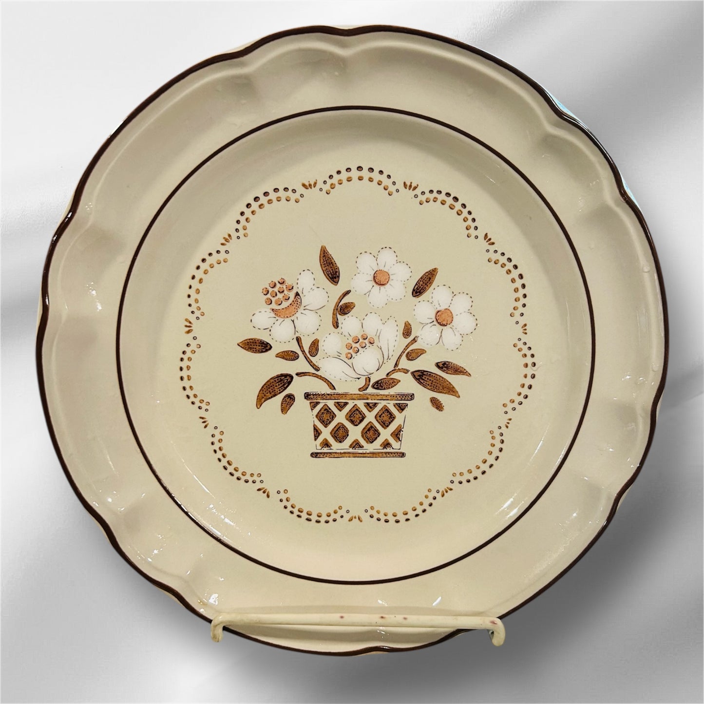 Hearthside Cumberland "mayblossom Brown" Set of 6