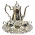 Vintage Silver Plated Victorian Style Tea Set