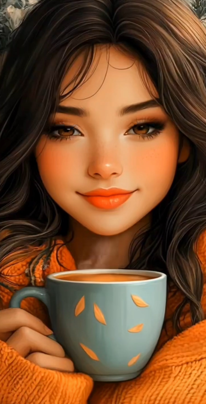 Girl with Coffee