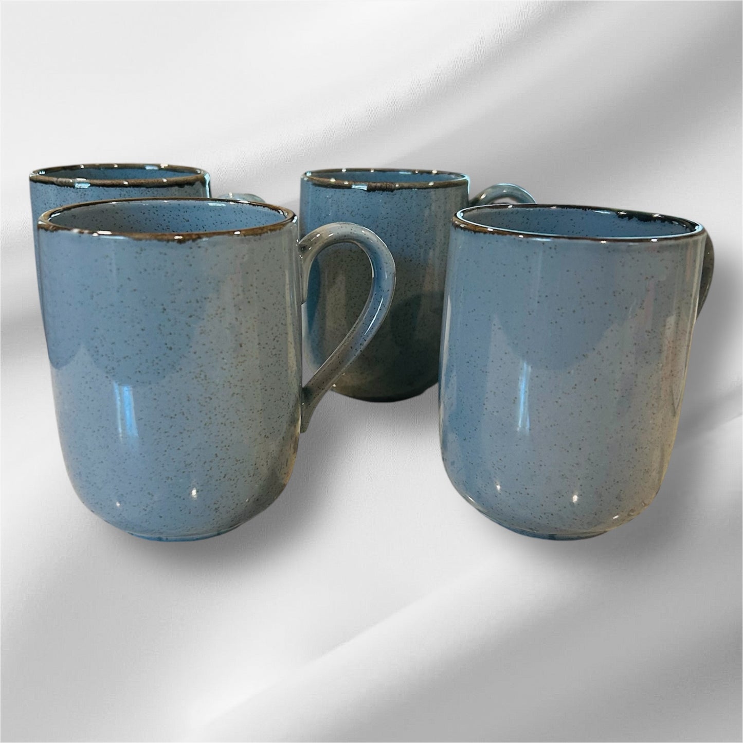 Moderna Porcelain Mugs Set of 4
