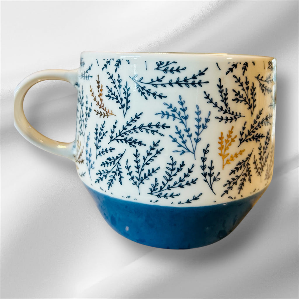 Coffee/Tea Mugs Bone China Elegant By Thirsty stone Set of 4