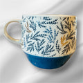 Coffee/Tea Mugs Bone China Elegant By Thirsty stone Set of 4