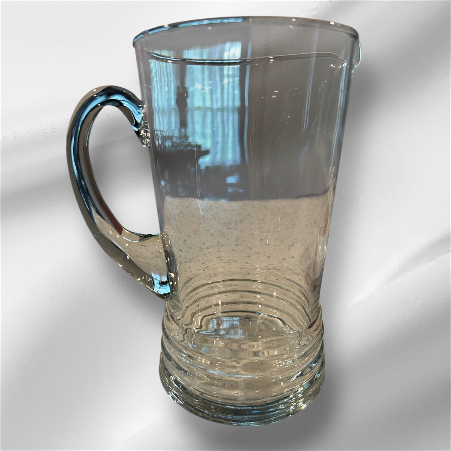 Crisa Clear Glass Pitcher