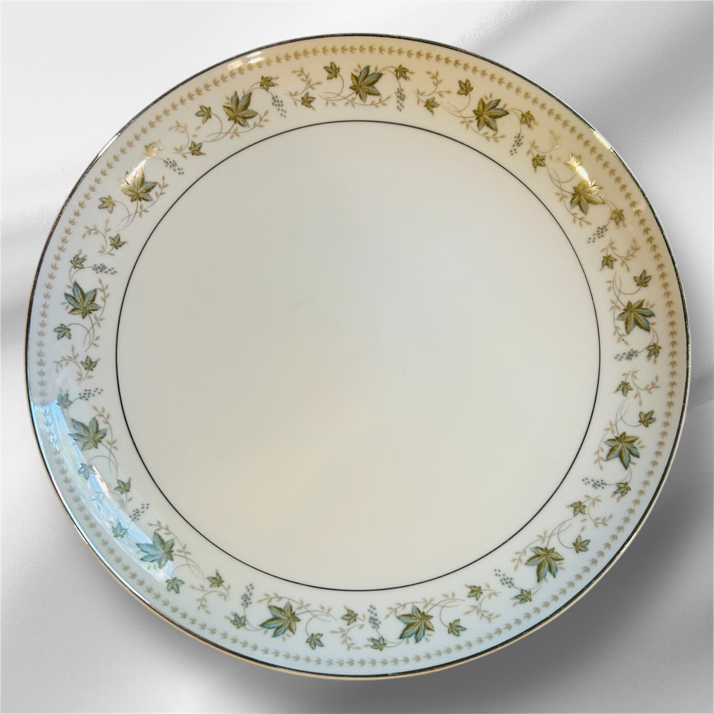 Vintage Rose China Japan Springtime Dessert Set