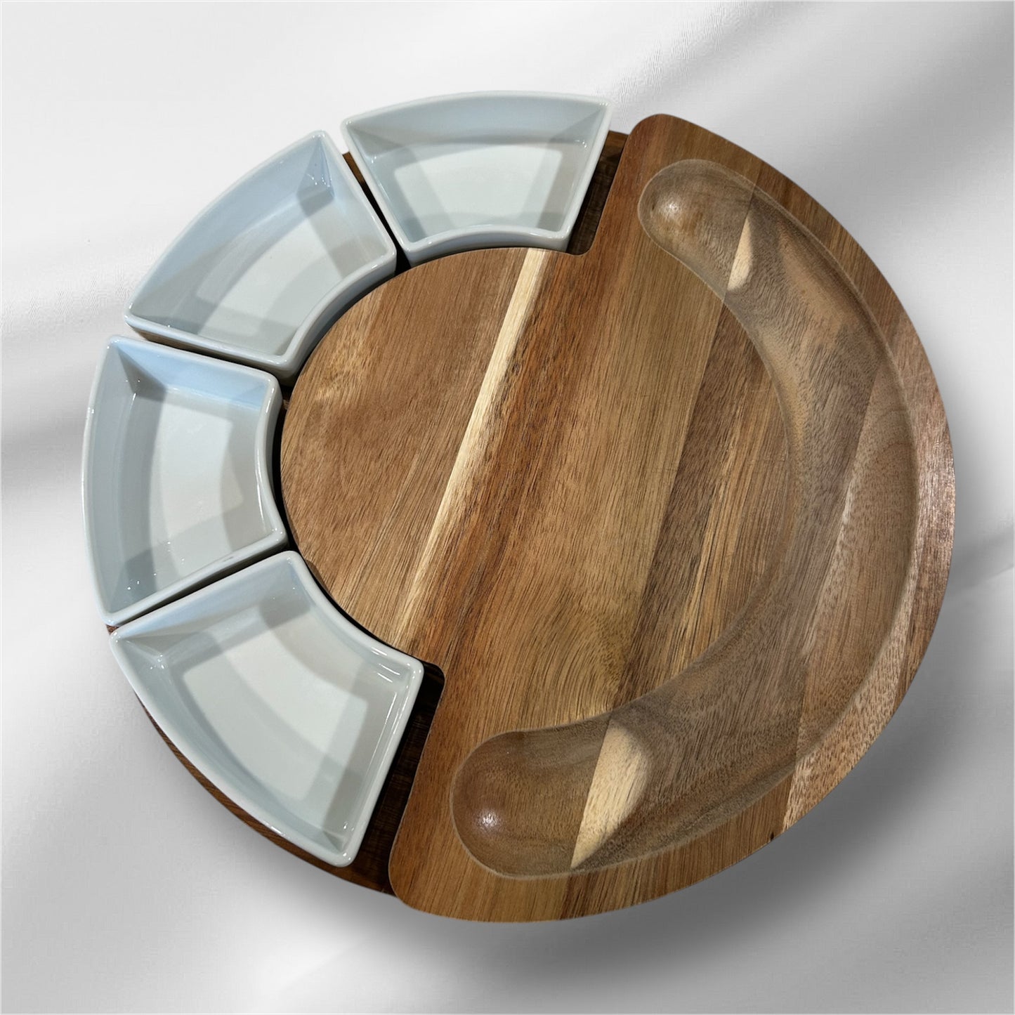 Slide Cheese and Snack Board 9 Pieces